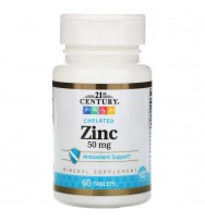 Zinc 50 mg 60 tab 21st Century